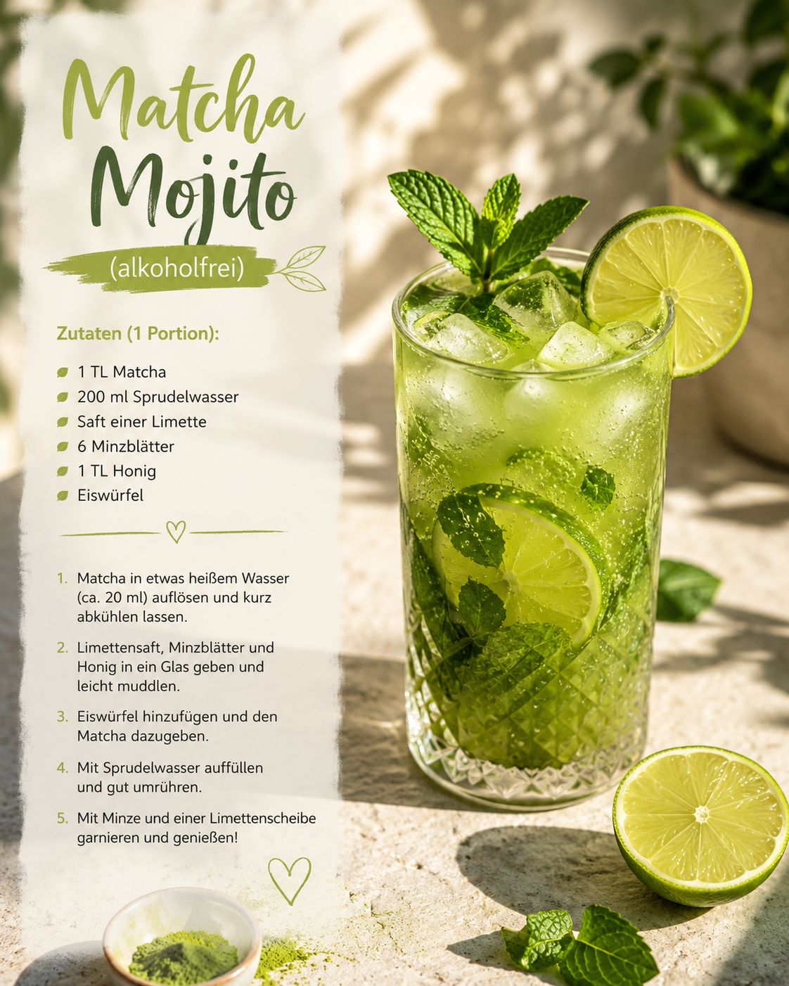 Matcha Mojito