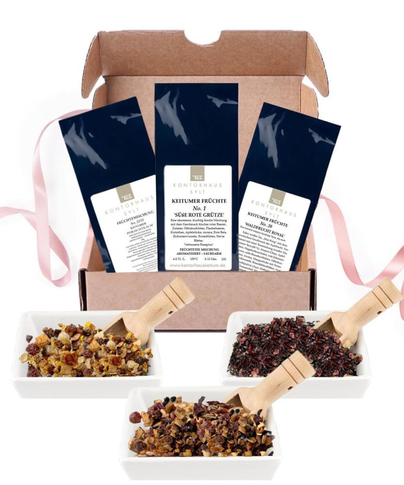 GESCHENKSET FRÜCHTETEE
