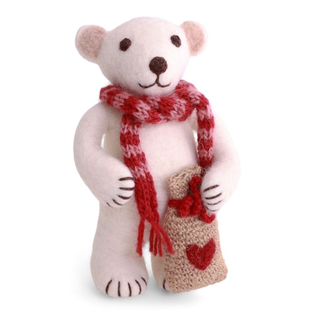 EISBÄR M MIT GESCHENKTASCHE