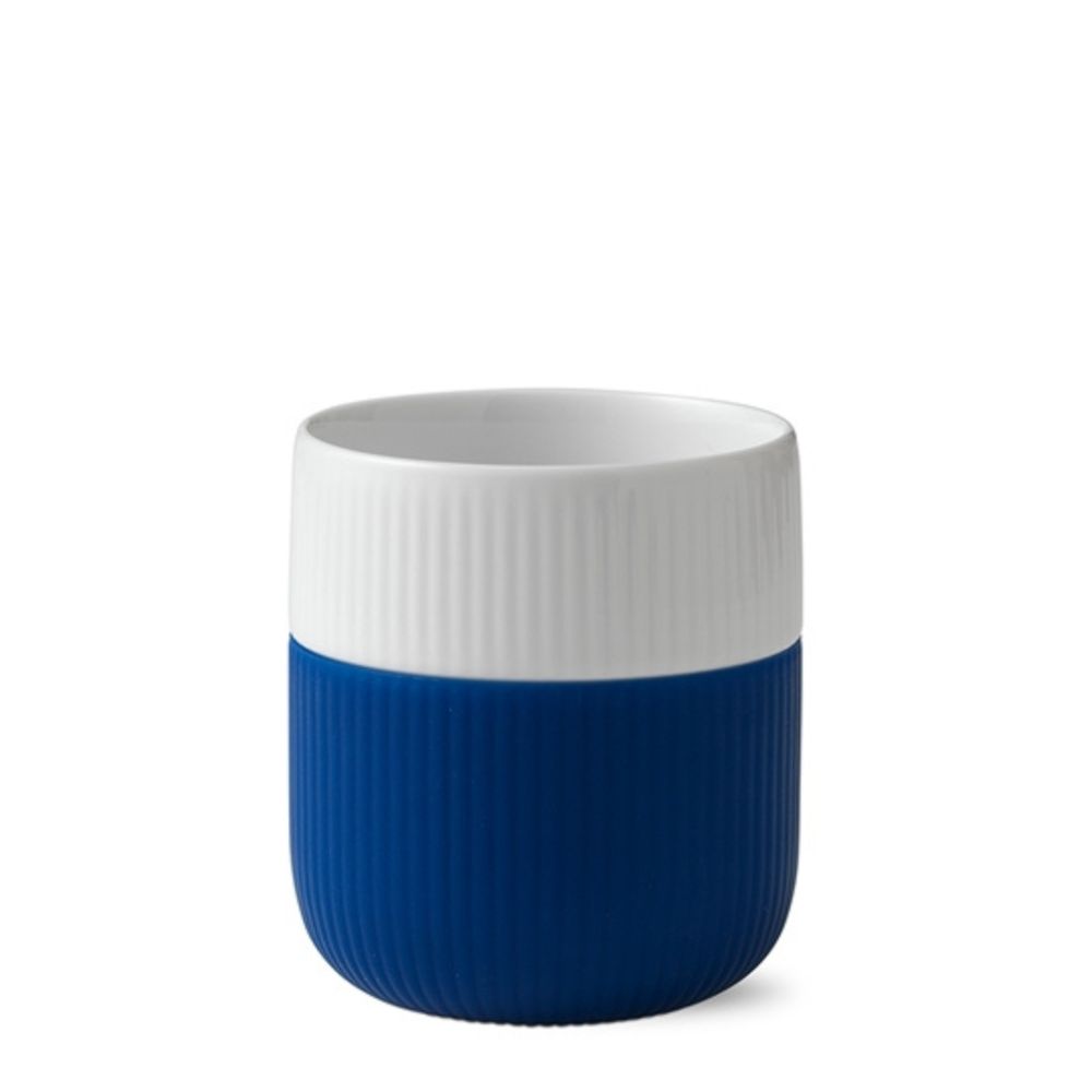BECHER CONTRAST GERIPPT MEGA BLAU