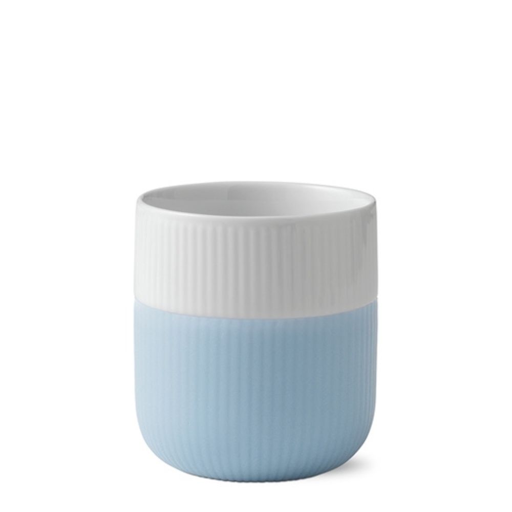 BECHER CONTRAST GERIPPT HELLBLAU