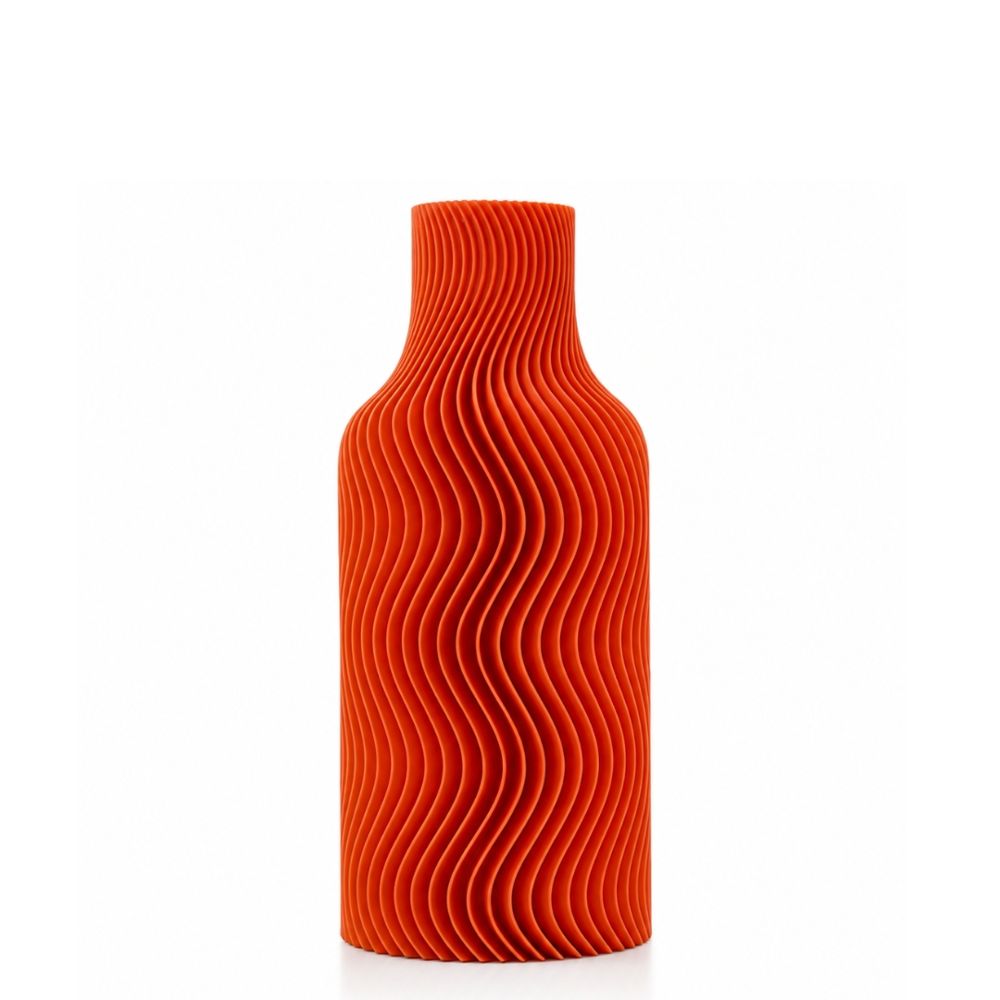 VASE BOTELLA ORANGE 17,0 CM
