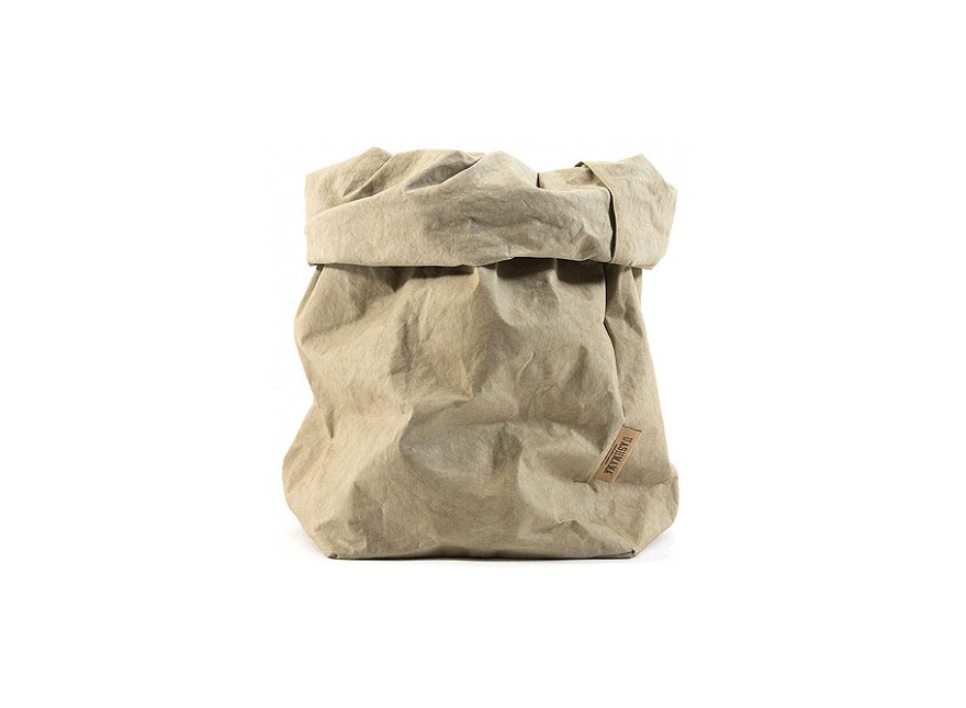 PAPER BAG LARGE BEIGE