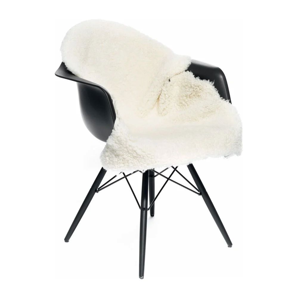 LAMMFELL SHORT WOOL CURLY IVORY