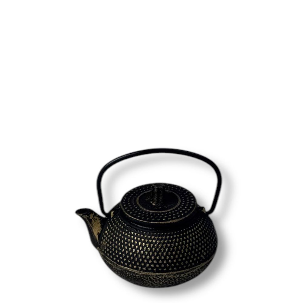 MINI TEEKANNE ARARE SCHWARZ-GOLD 0,06 L