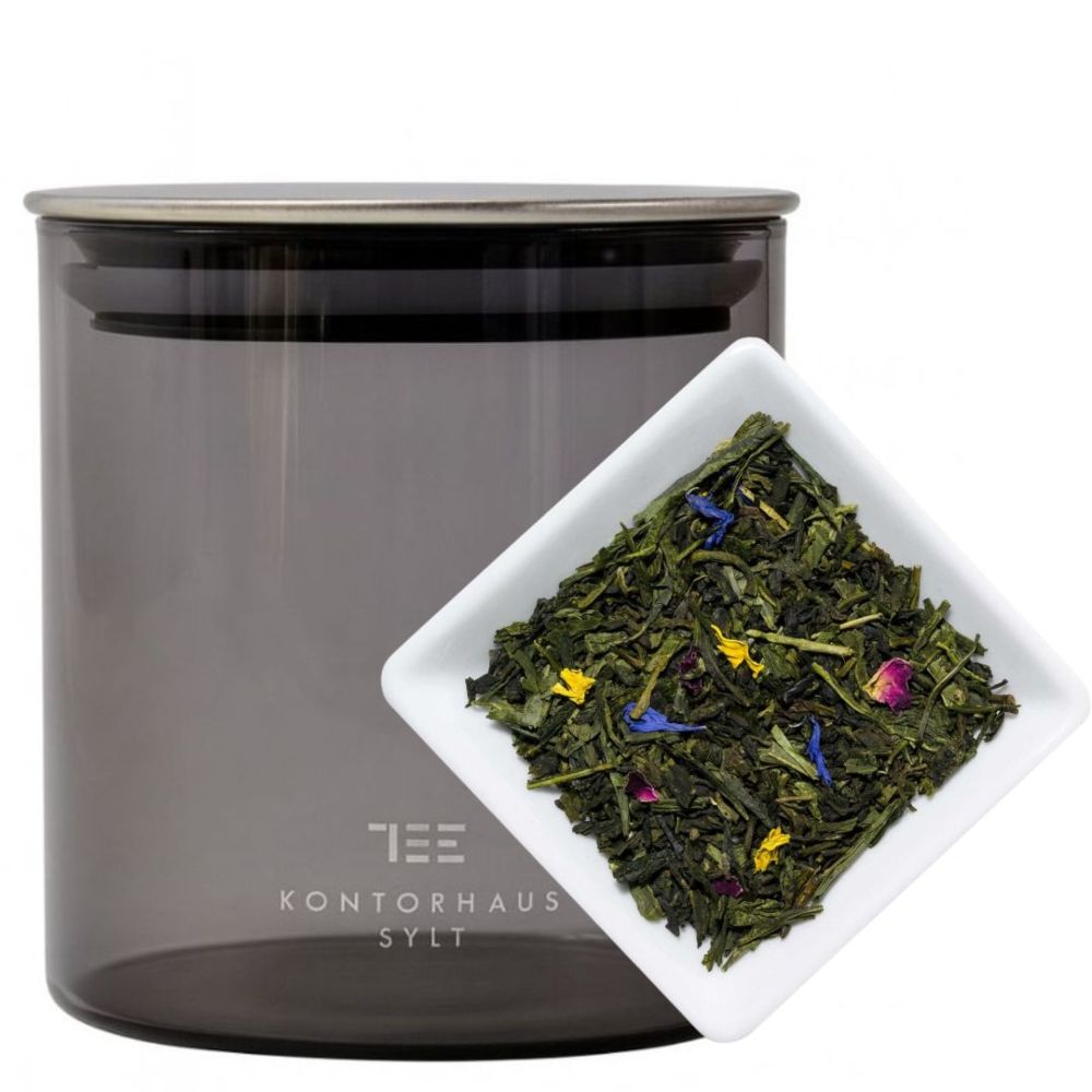SET TEEDOSE KONTORHAUS & 100 G SYLTER MORGEN