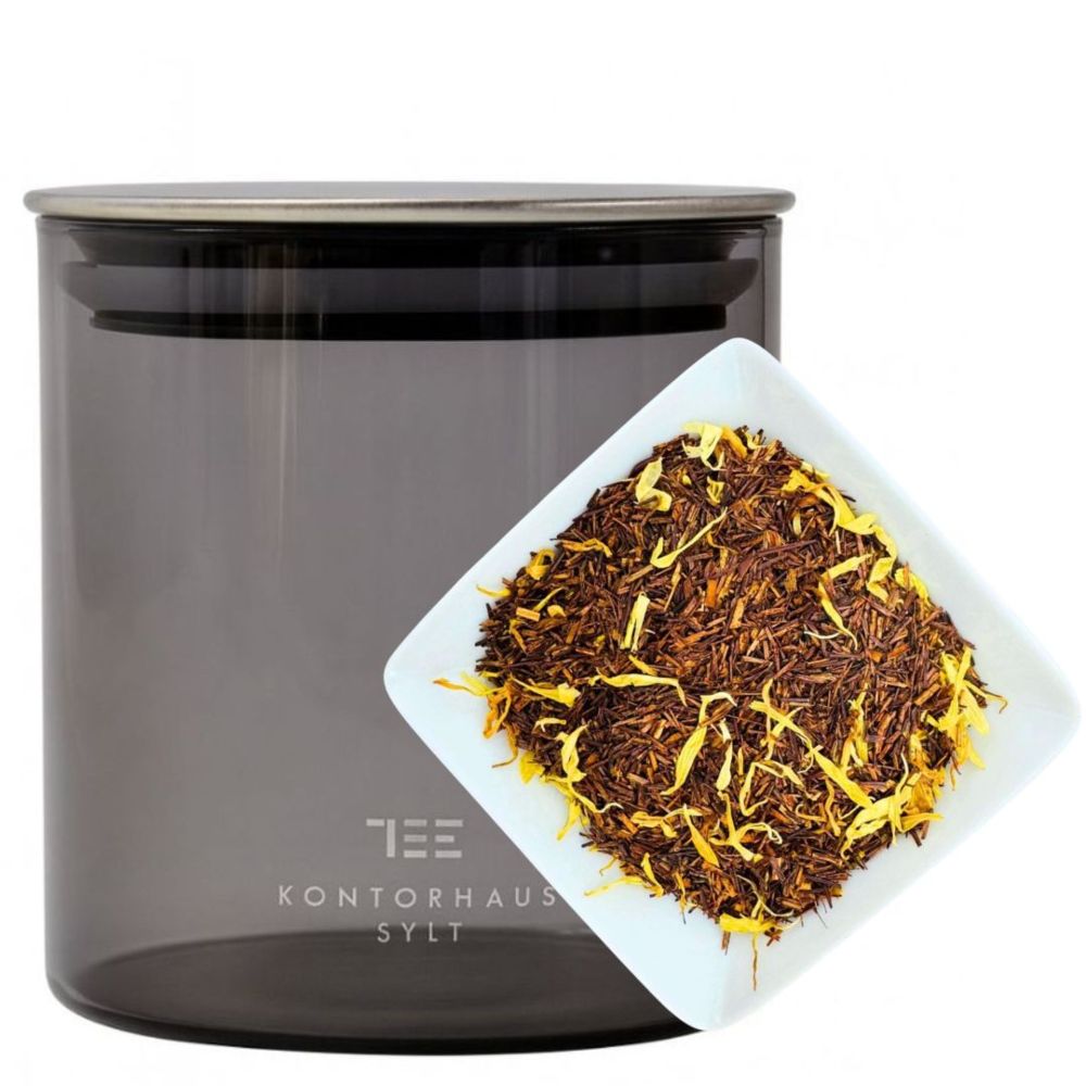 SET TEEDOSE KONTORHAUS & 100 G ROOIBOS VANILLE