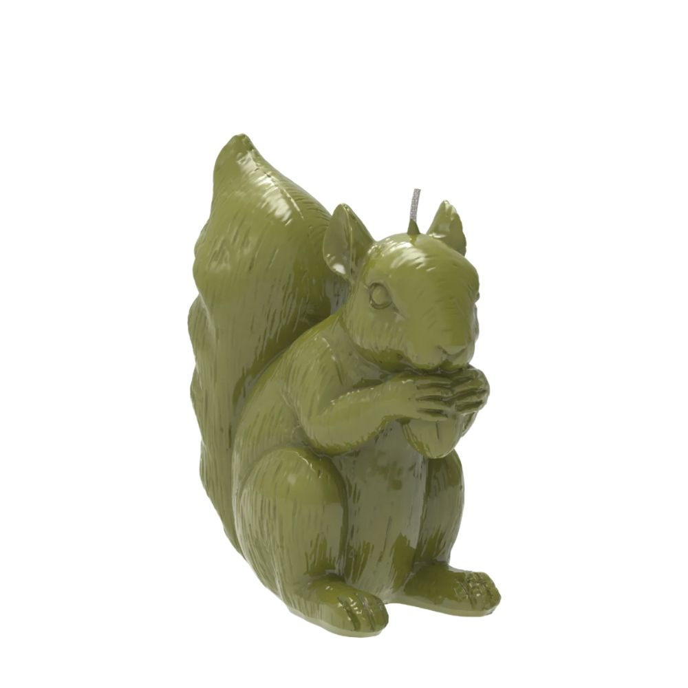 OBJEKTKERZE EICHHÖRNCHEN OLIVE