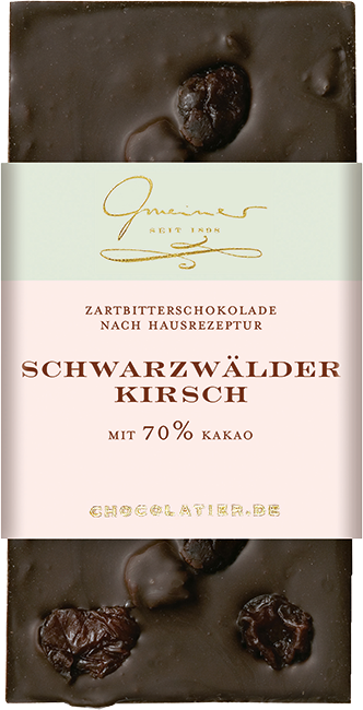 SCHOKOLADE SCHWARZWÄLDER KIRSCH 70% 100g