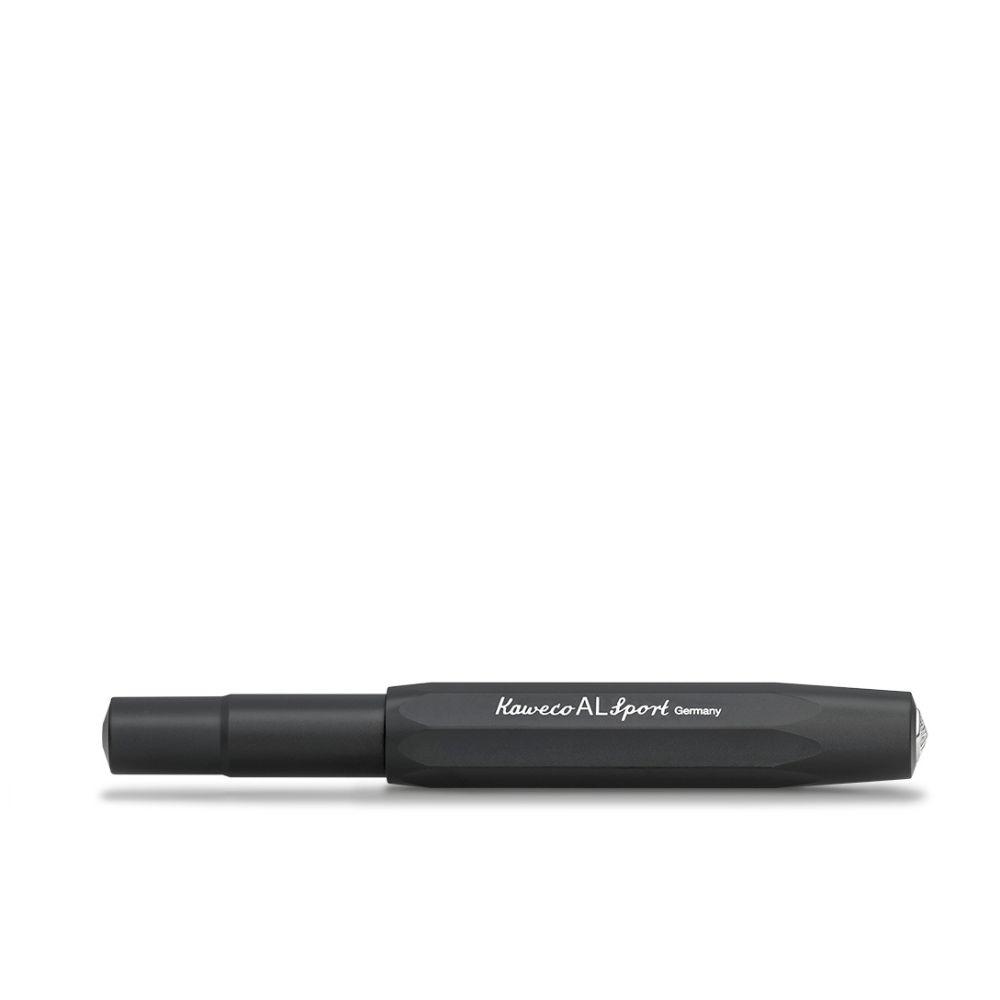 GEL-ROLLER AL SPORT SCHWARZ ALUMINIUM