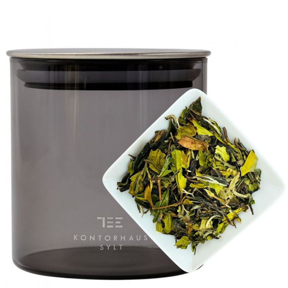 SET TEEDOSE KONTORHAUS & 100 G BIO PAI MU TAN