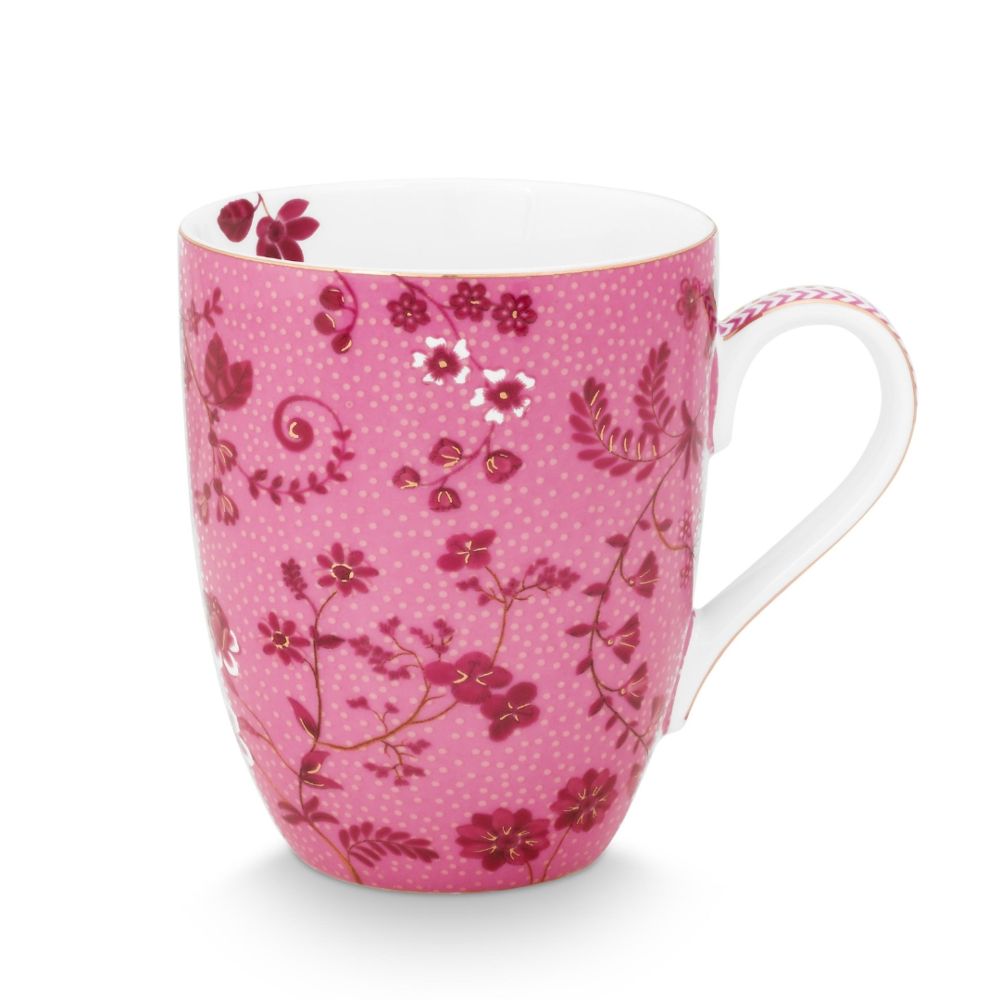 BECHER JOLIE FLOWERS PINK