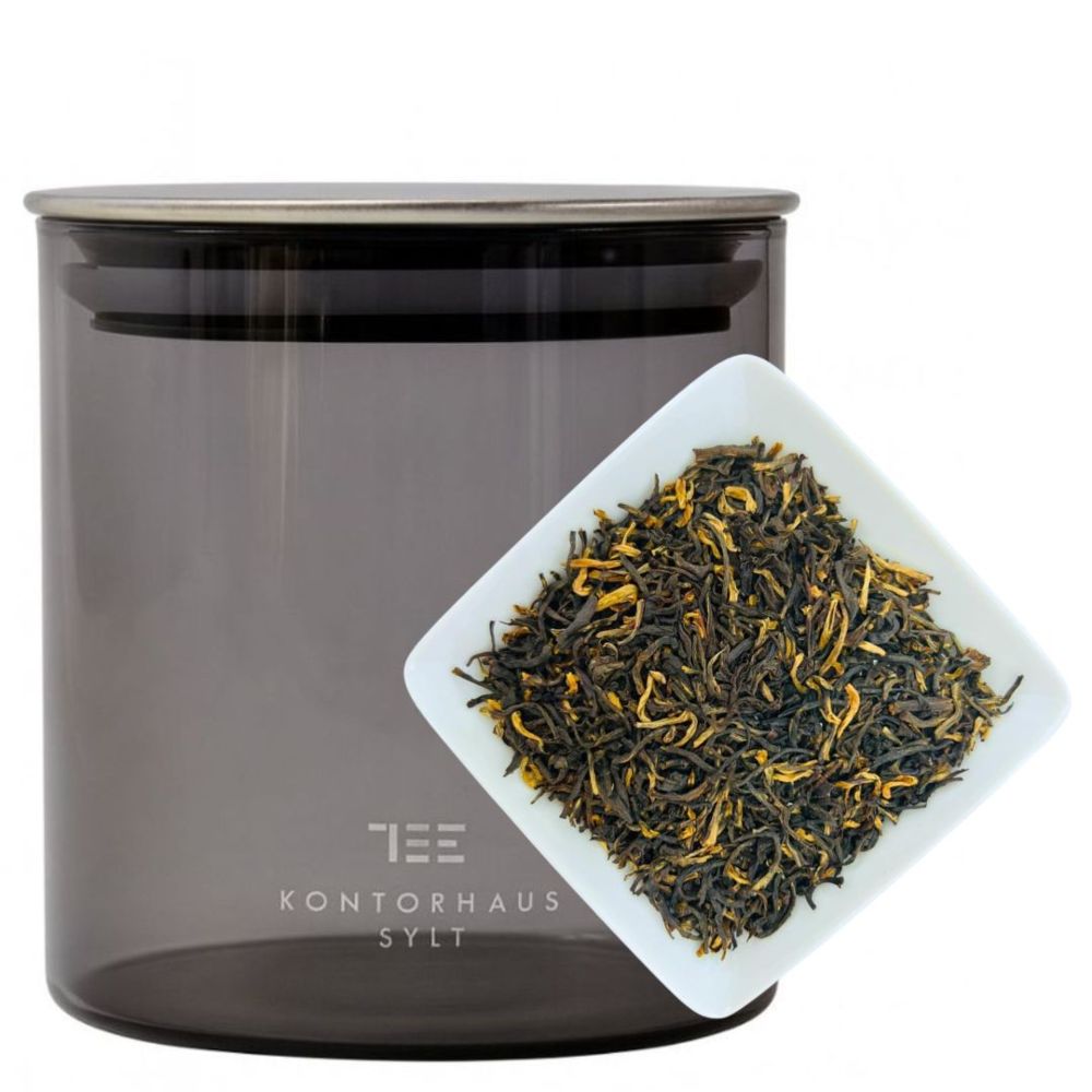 SET TEEDOSE KONTORHAUS & 100 G MANGALAM