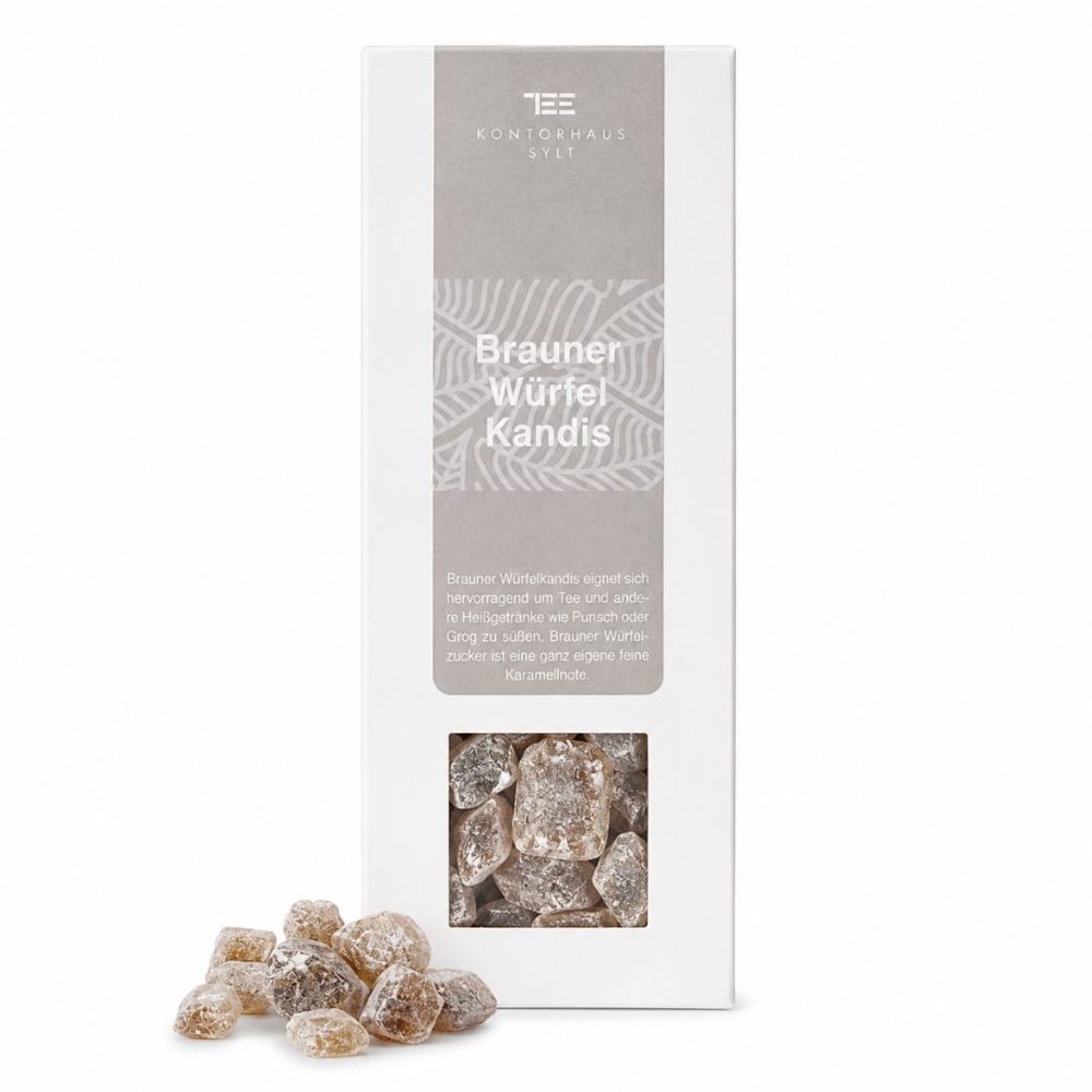 Brauner Würfelkandis 250g