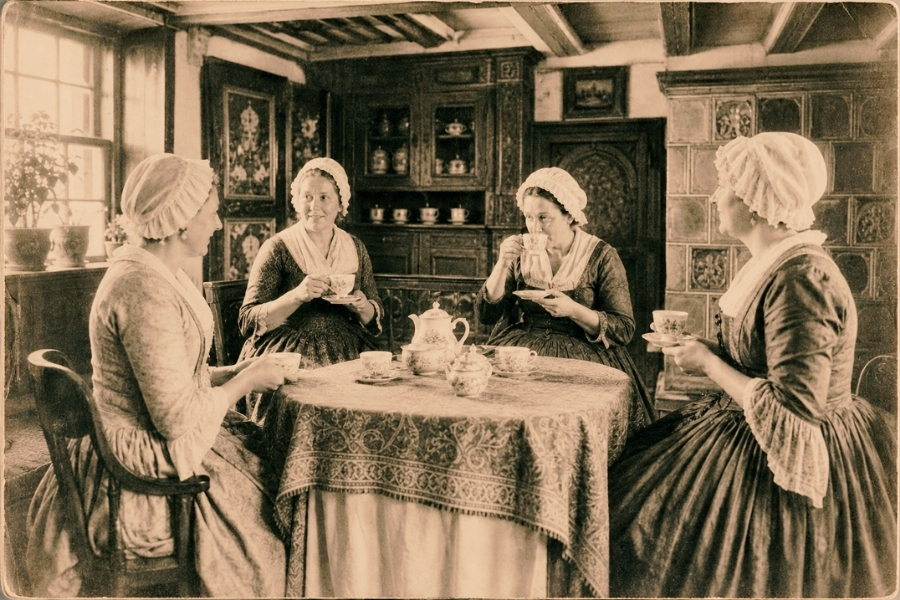 J. Wollstein, Berlin, Dorfstrae, Keitum (Sylt), ca. 1900. Wikimedia Commons  Zeno.org, gemeinfrei (Public Domain) (1)