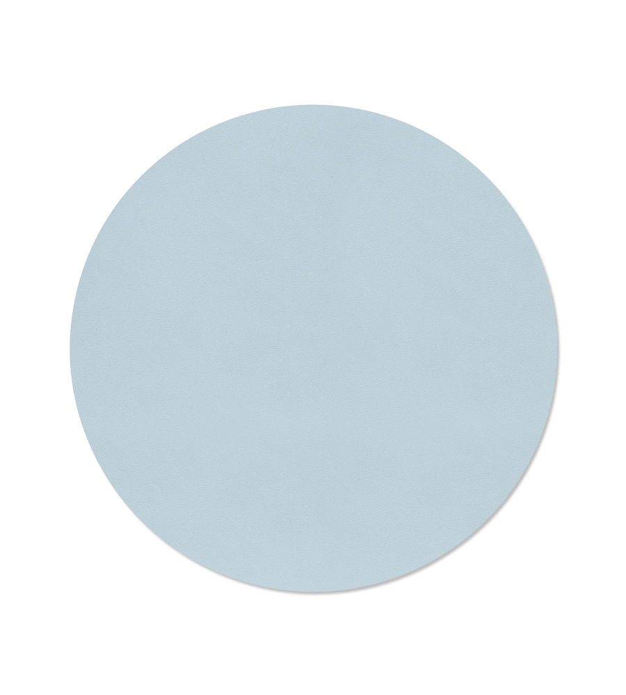 TISCHSET CIRCLE L NUPO LEDER SOFT SKY