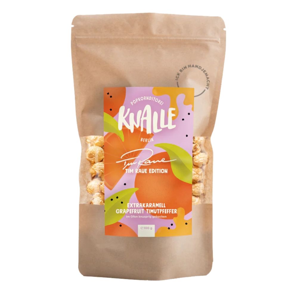 POPCORN TIM RAUE EXTRAKARAMELL GRAIPFRUIT PFEFFER