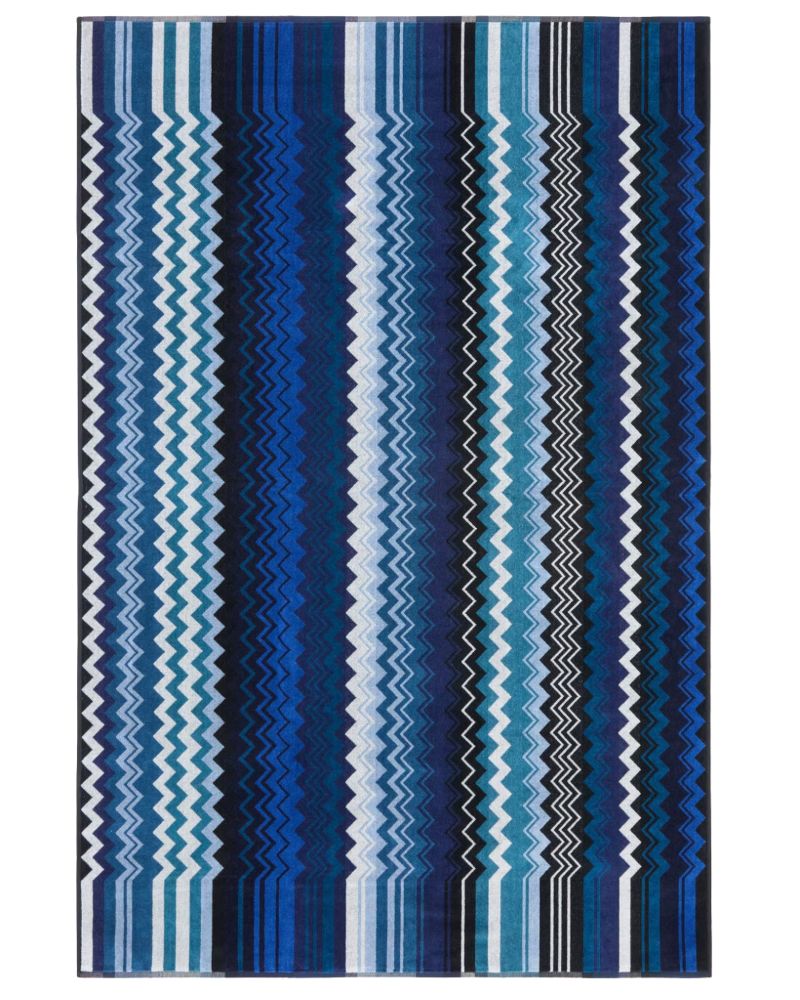 BADETUCH GIACOMO BLAU 100x150 CM