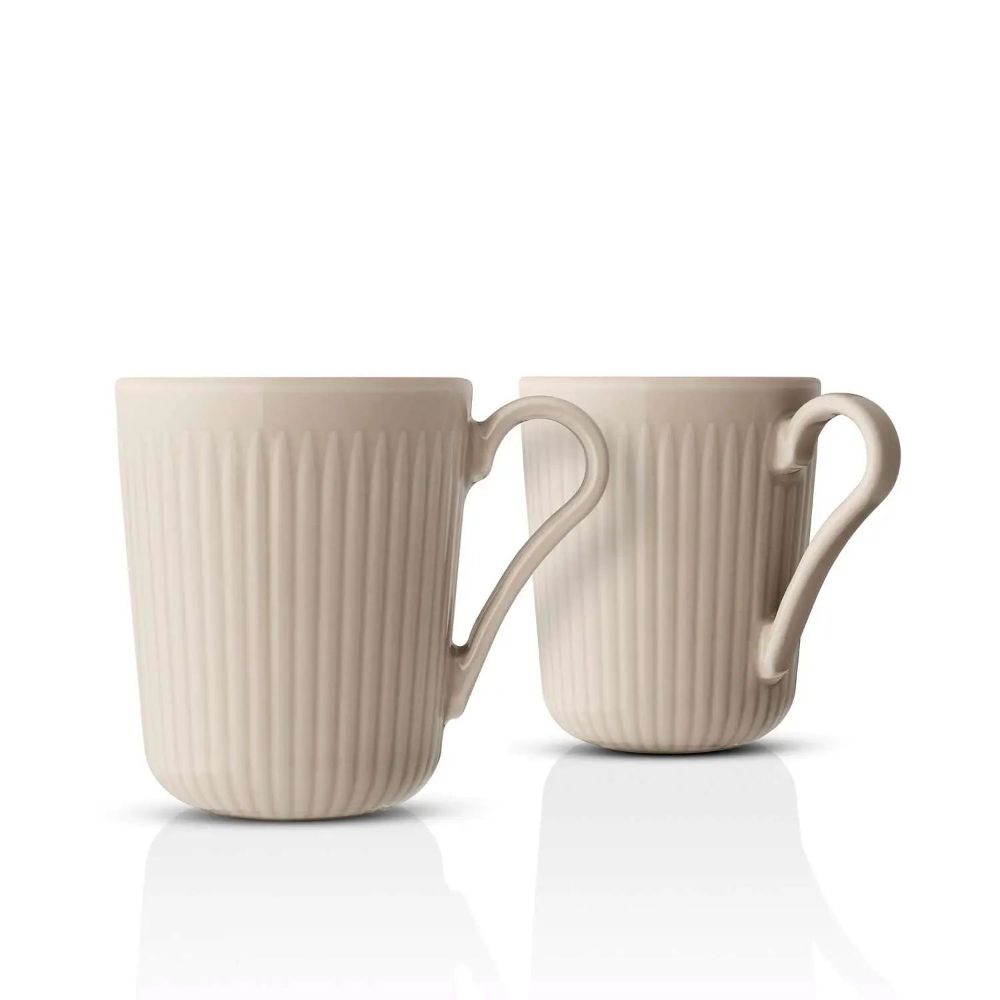 2-tlg. Tassenset LEGIO NOVA BEIGE 0,34L