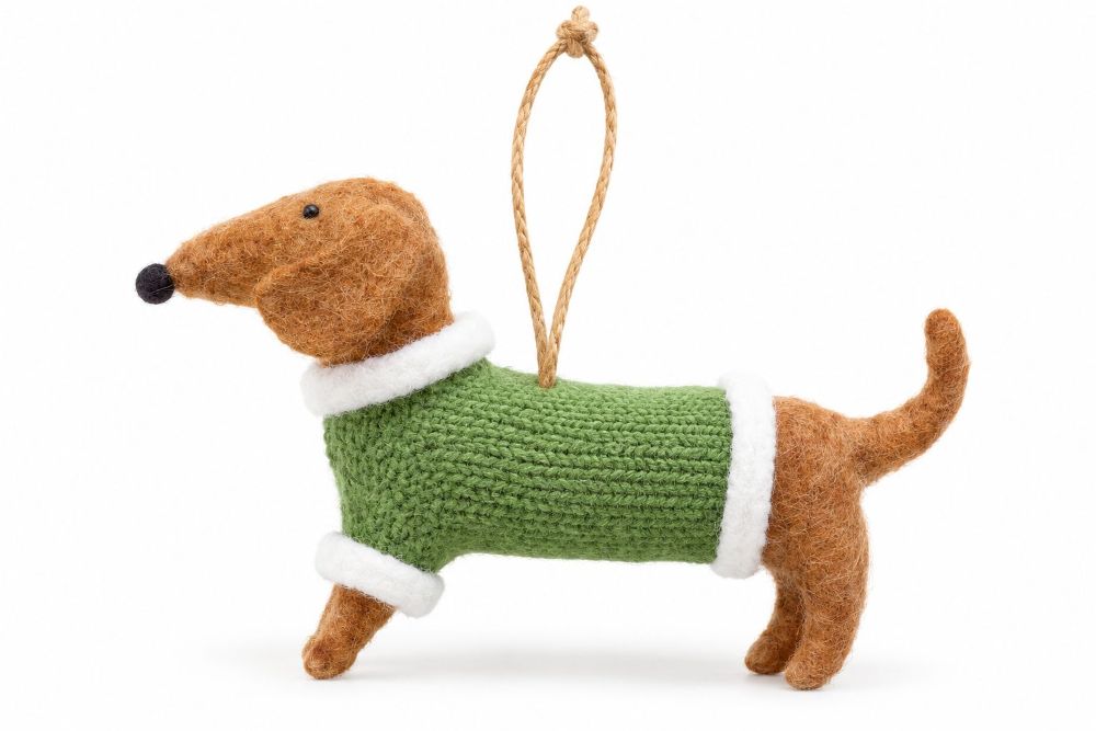 WEIHNACHTSANHÄNGER SID DACKEL