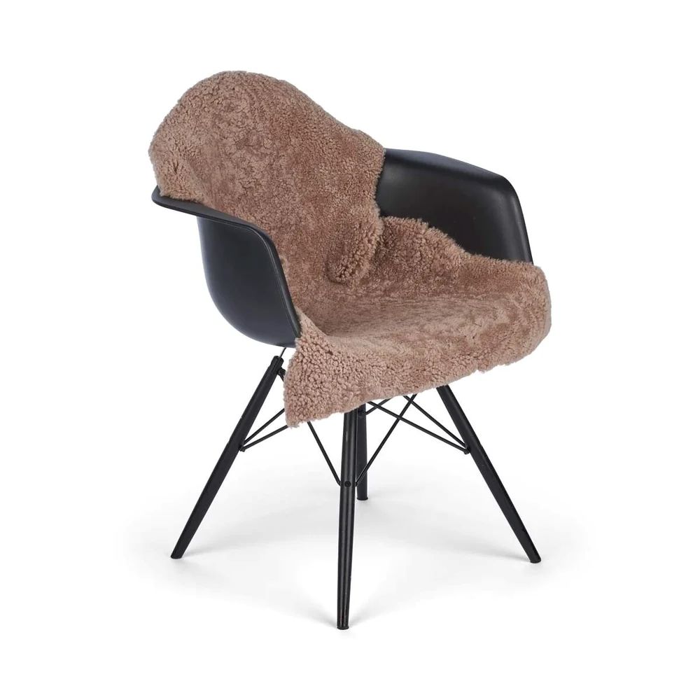 LAMMFELL SHORT WOOL CURLY STUCCO SAND