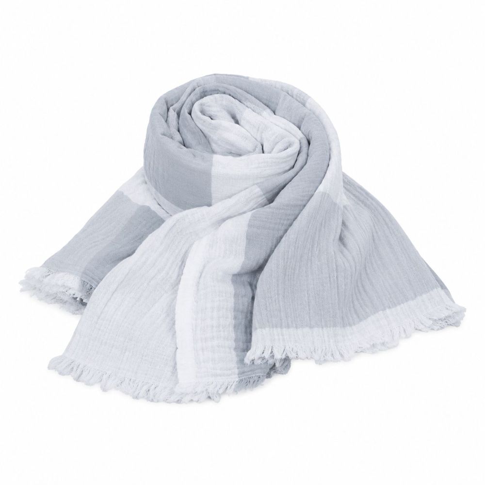 DECKE PORTOFINO BLAU WEISS 130x260 CM