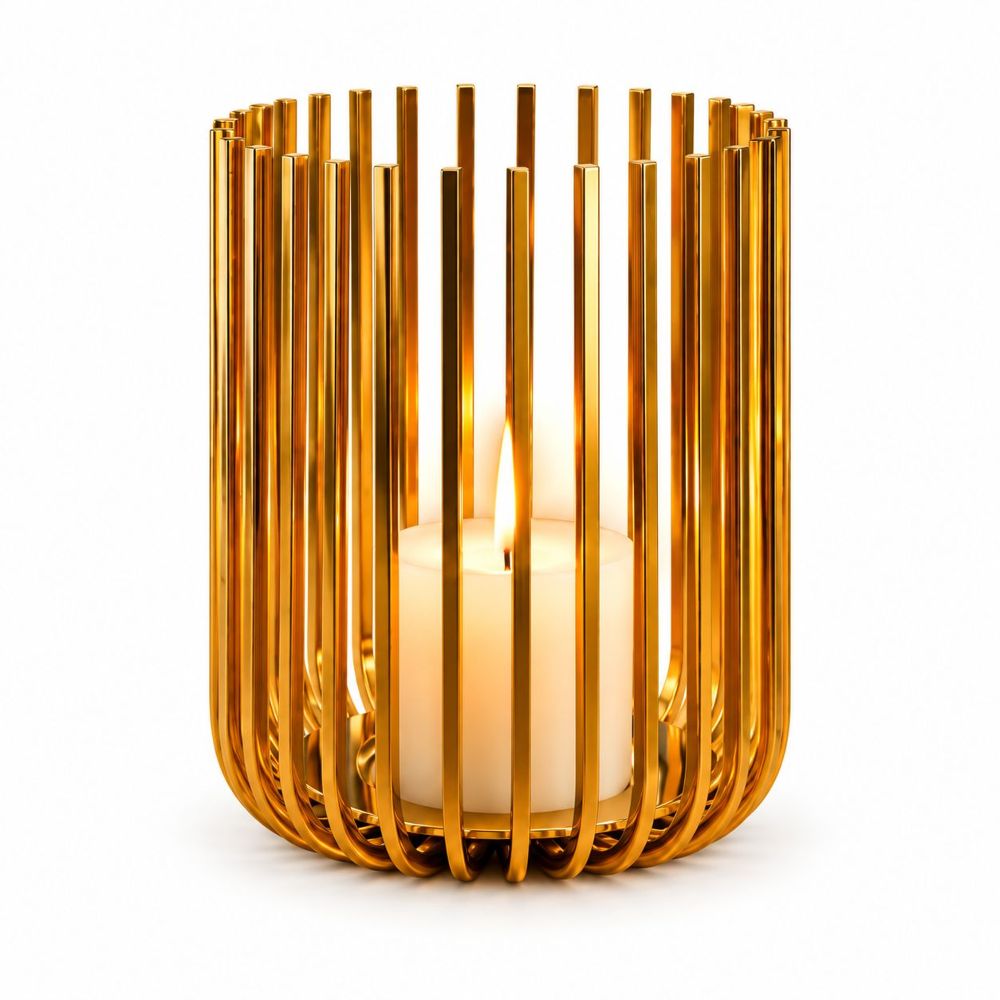 KERZENHALTER PEDRO GOLD 19,0 CM