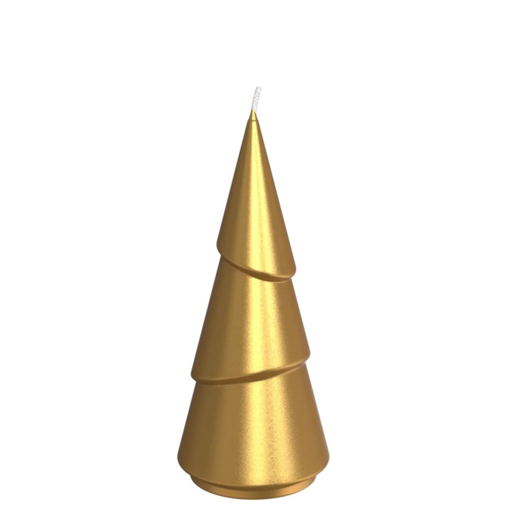 OBJEKTKERZE S TANNE GELACKT GOLD METALLIC
