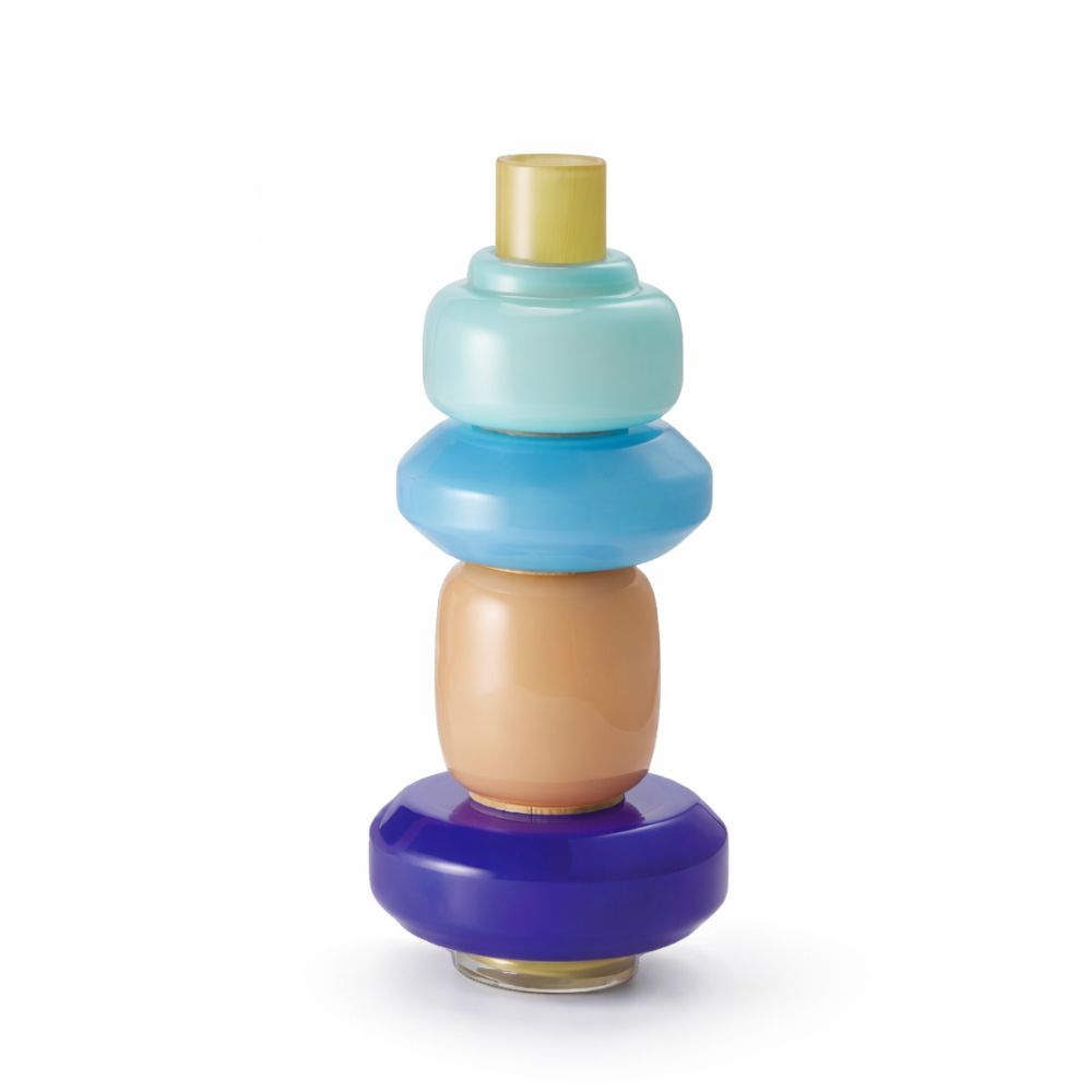 MODULARVASE BIANETTI 5tlg. BLAU