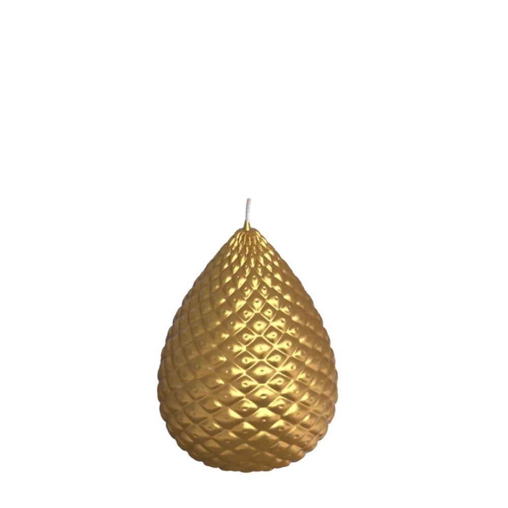 OBJEKTKERZE ZAPFEN S GOLD METALLIC