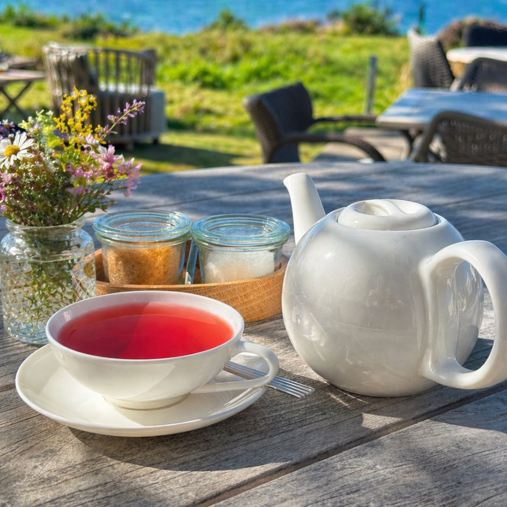Sommer, Sonne, Teegenuss